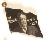 William Howard Taft Celluloid Flag