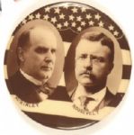 McKinley-Roosevelt Rare Jugate