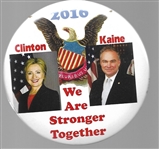 Clinton-Kaine Stronger Together 