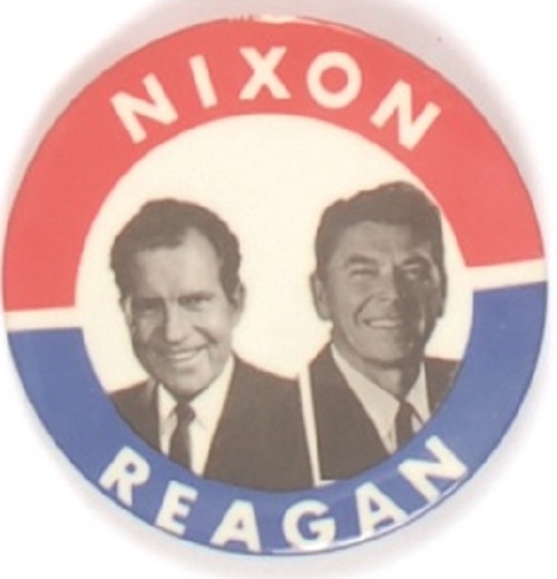 Nixon, Reagan 1968 Hopeful Ticket Jugate