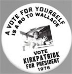 Vote Kirkpatrick for President 