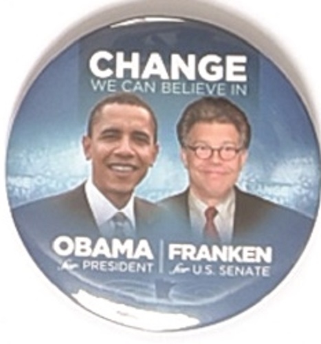 Obama, Al Franken Change