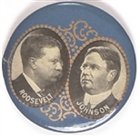 Roosevelt, Johnson Rare 1912 Filigree Jugate