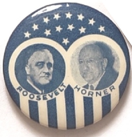 Franklin Roosevelt, Horner Illinois Coattail