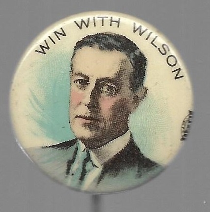 Win With Wilson Colorful Celluloid 