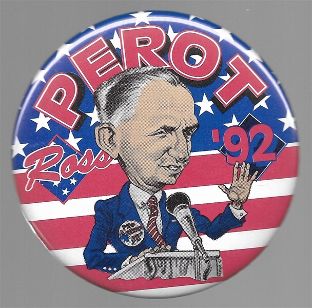 Ross Perot 1992 Third Party Pin 