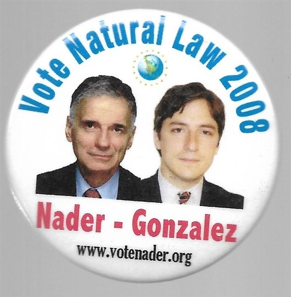 Nader, Gonzales Natural Law Party 