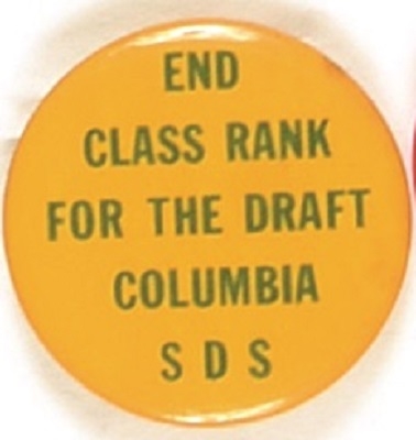End Class Rank for the Draft Columbia SDS