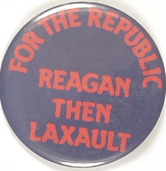 Reagan then Laxault for the Republic