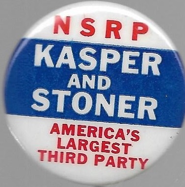 Kasper, Stoner States Rights Party