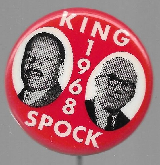 King, Spock Rare 1968 Jugate 