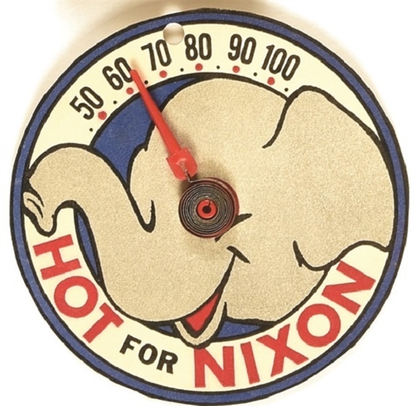Hot for Nixon Campaign Thermometer