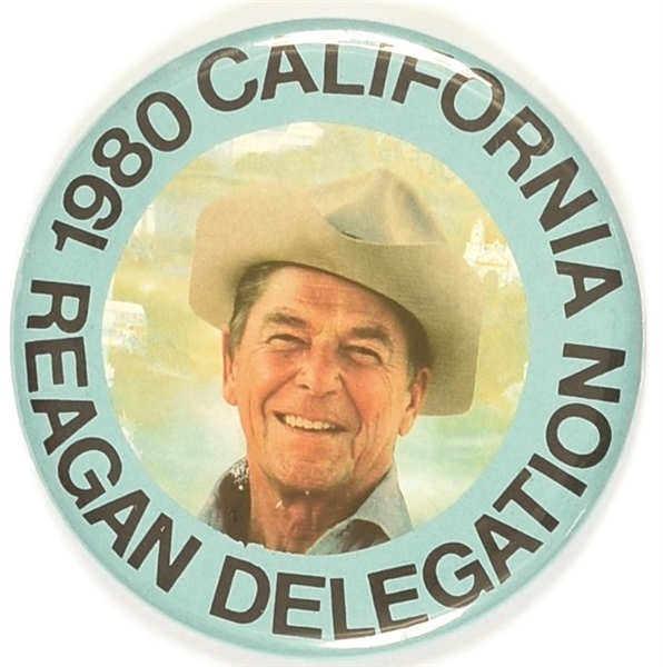 Reagan California Delegation Pin