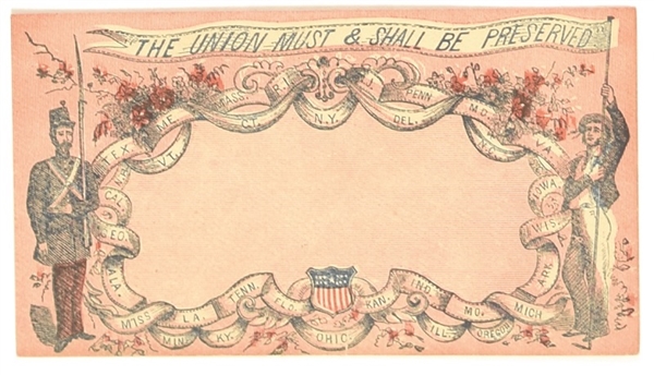 Union Must and Shall be Preserved Cover