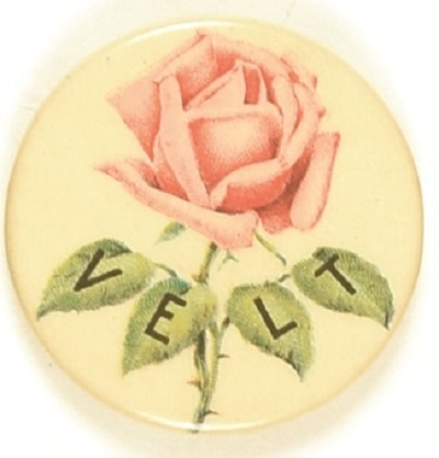 Theodore Roosevelt Rose-Velt Red Rose
