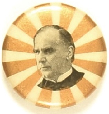 William McKinley Gold Rays