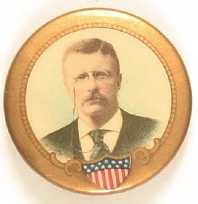 Theodore Roosevelt Shield and Filigree