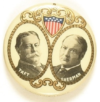 Taft, Sherman Shield and Filigree Jugate