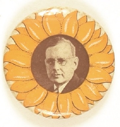 Alf Landon Sunflower Celluloid