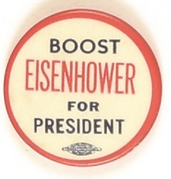 Boost Eisenhower for President