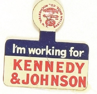 Working for Kennedy, Johnson Tab