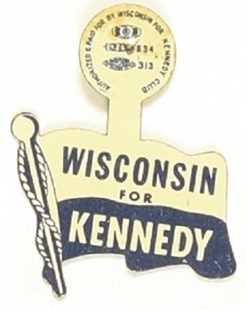 Wisconsin for Kennedy Tab
