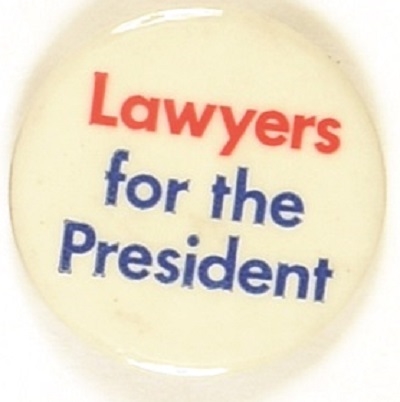 Nixon Lawyers for the President