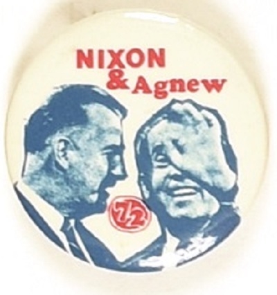 Nixon, Agnew Unusual Jugate