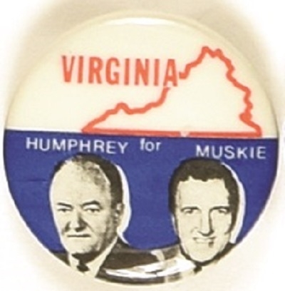 Humphrey, Muskie State Set Virginia