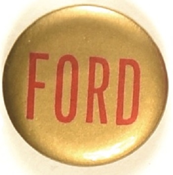 Ford Red and Gold Celluloid