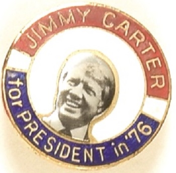 Jimmy Carter in 76 Clutchback Pin