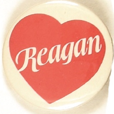 Ronald Reagan Heart Celluloid