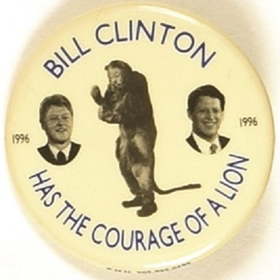 Clinton Cowardly Lion