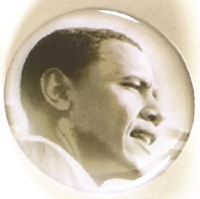 Obama for President 1 1/4 Inch Celluloid