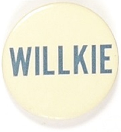 Willkie Blue, White Celluloid