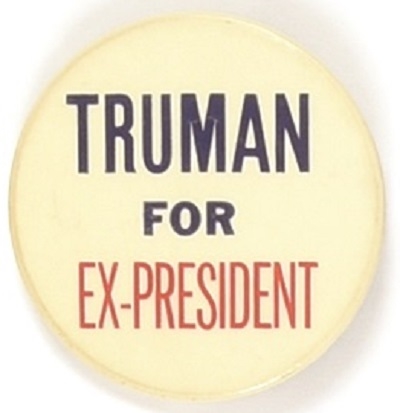 Truman for Ex President
