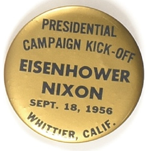 Eisenhower, Nixon 1956 Presidential Campaign Kick-Off