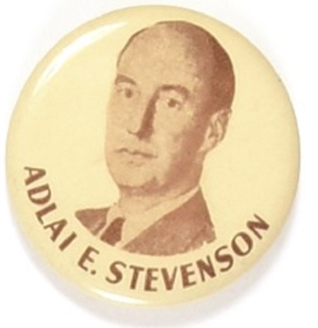 Adlai Stevenson Sharp Picture Pin