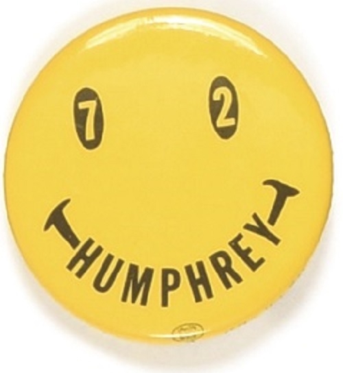 Humphrey Smiley Face 1972 Celluloid