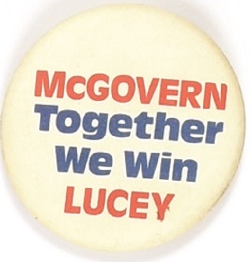 McGovern, Lucey Together We Will Win
