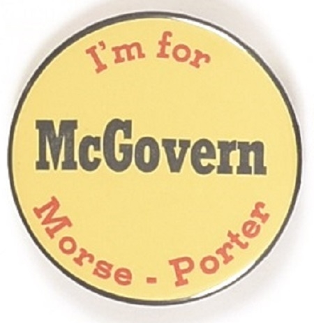 McGovern, Morse, Porter Oregon Coattail