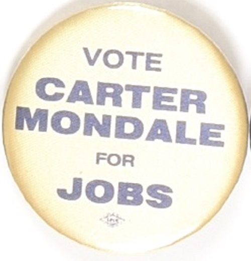 Vote Carter, Mondale for Jobs