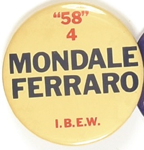 IBEW for Mondale and Ferraro