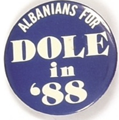 Albanians for Bob Dole 1988