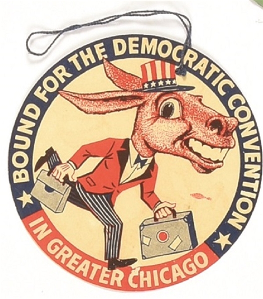 Franklin Roosevelt Democratic Convention Chicago Card
