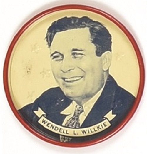 Wendell Willkie Litho Tray