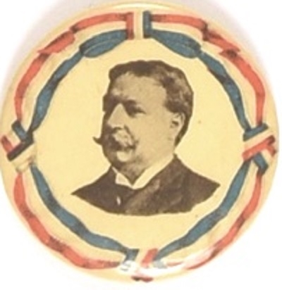 Taft Scarce Celluloid with Classic Ribbon Design
