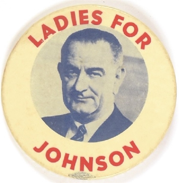 Ladies for Lyndon Johnson, Blue Photo