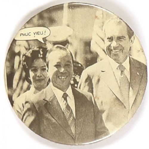 Nixon, Nguyen Van Theiu “Phuc Yieu” Pin
