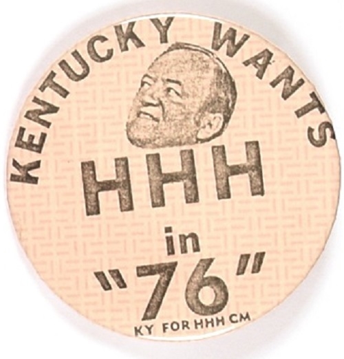 Kentucky Wants HHH in ’76